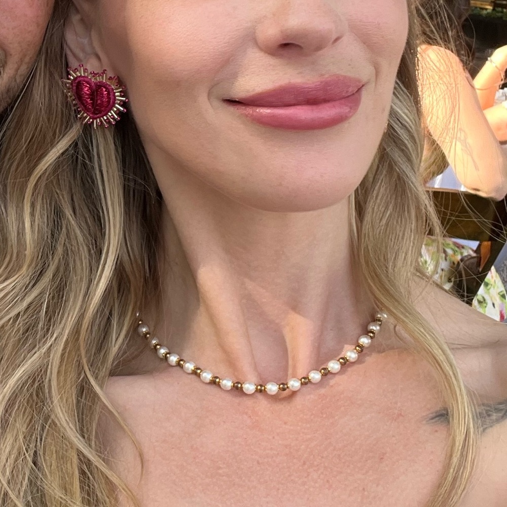 Pearl Beaded Necklace